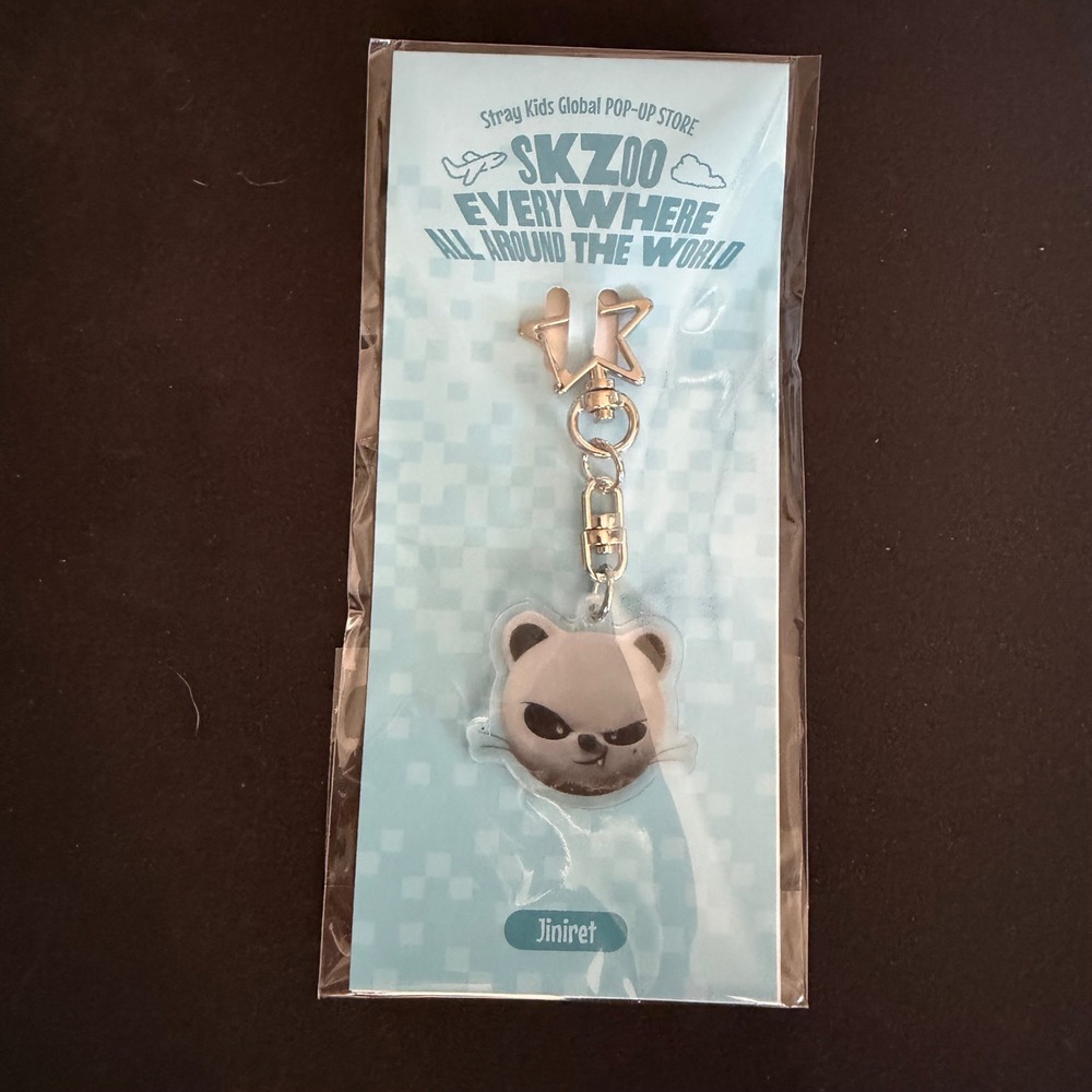 STRAY KIDS Skzoo Everywhere All Around The World Jiniret Acrylic Key Chain